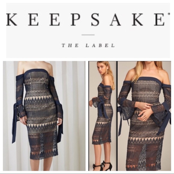 KEEPSAKE the Label Dresses & Skirts - KEEPSAKE The Label Walk On By Lace Midi Dress